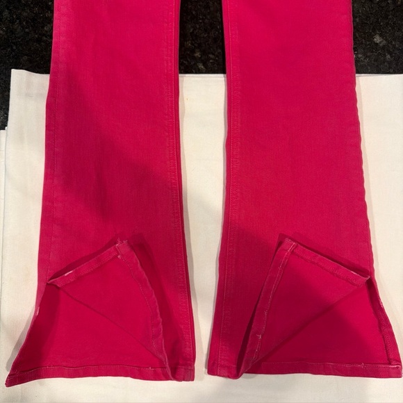 MOTHER RUNAWAY JEANS HIGH WAISTED SLICE HEEL  SZ 27 B679 - Picture 8 of 11